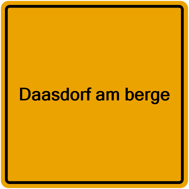 Einwohnermeldeamt24 Daasdorf am berge